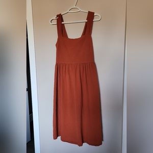 Rust Orange Dress